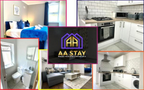 2 Bed Town Centre Nr Theatre Free Park Wi-Fi & garden